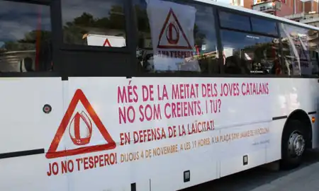El sector laico catalán se revuelve contra los "privilegios públicos" que disfrutará el Papa en su visita a España